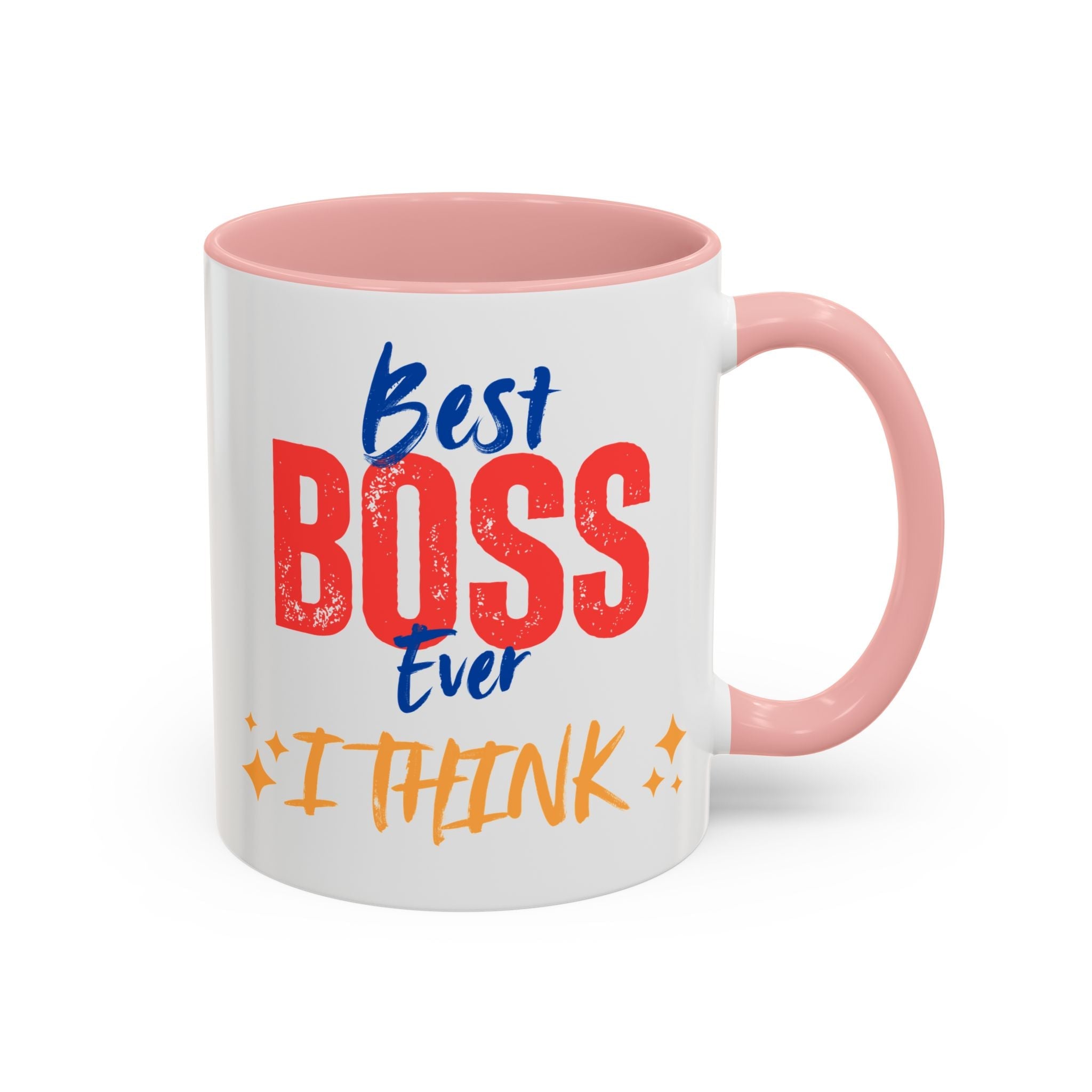 Bester Chef aller Zeiten Akzent-Kaffeetasse - Perfektes Geschenk zum Tag des Chefs, Büro-Dekoration, Motivierendes Trinkgeschirr, Lustige Kaffeetasse