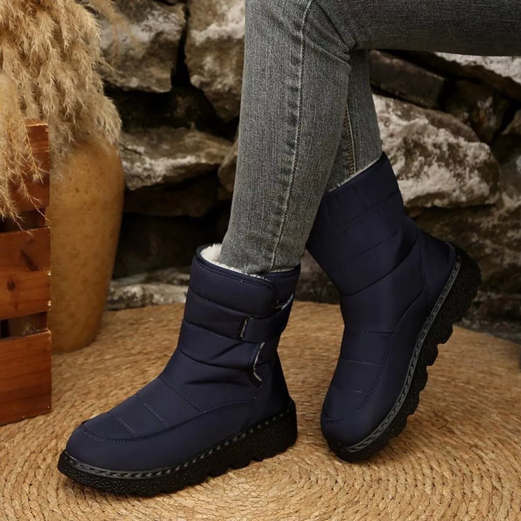 Bottes de neige imperméables et chaudes