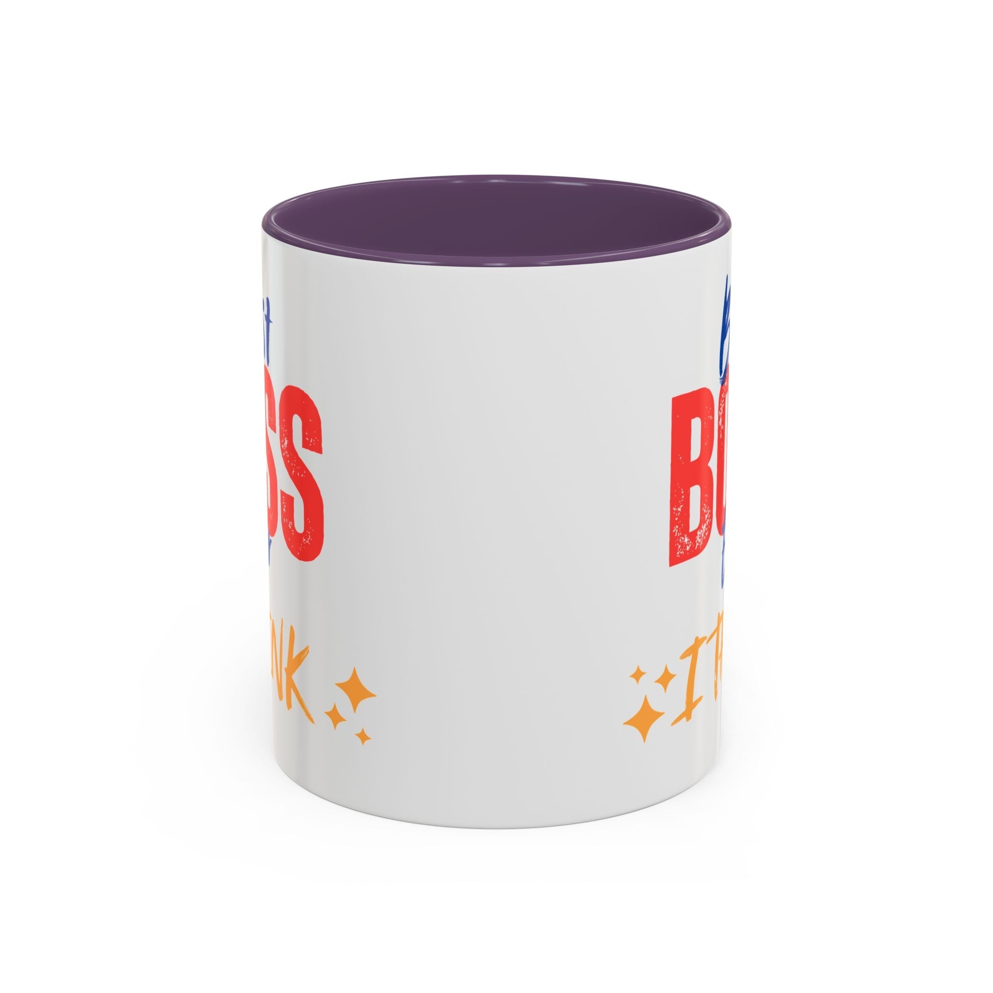 Bester Chef aller Zeiten Akzent-Kaffeetasse - Perfektes Geschenk zum Tag des Chefs, Büro-Dekoration, Motivierendes Trinkgeschirr, Lustige Kaffeetasse