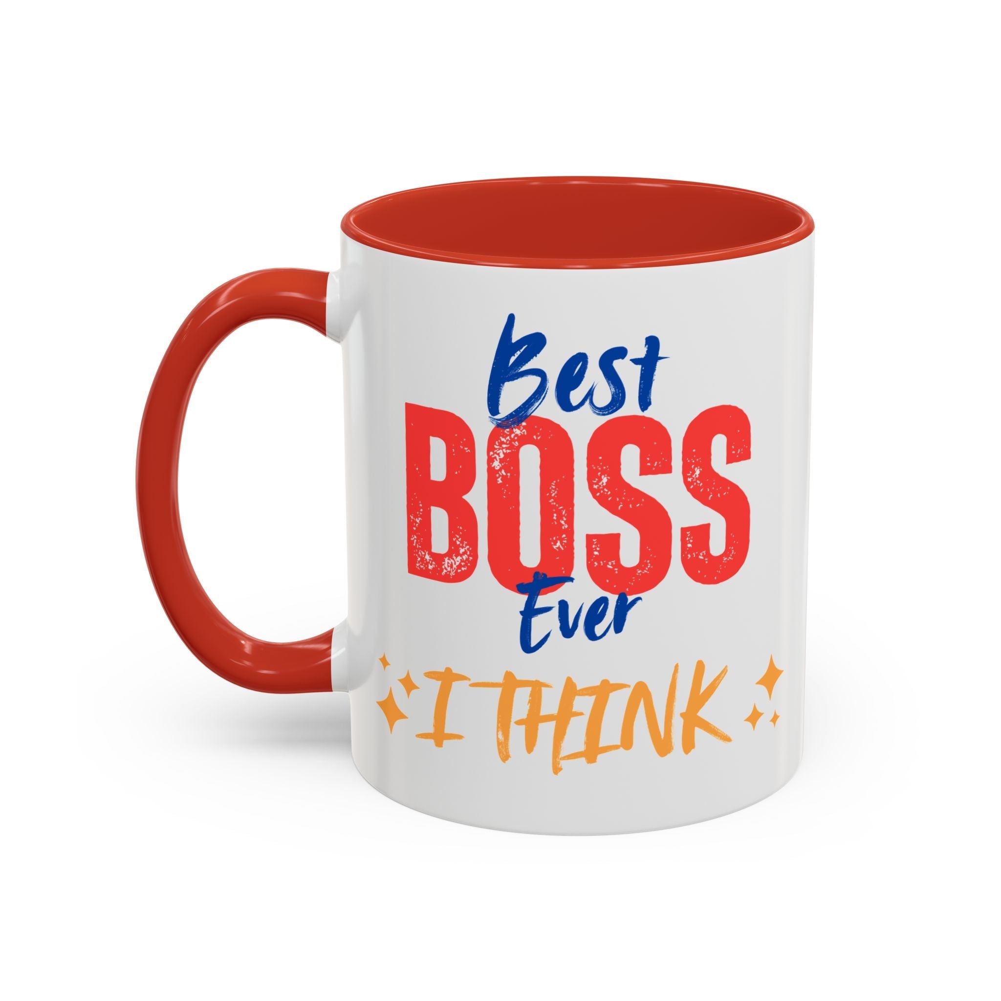 Bester Chef aller Zeiten Akzent-Kaffeetasse - Perfektes Geschenk zum Tag des Chefs, Büro-Dekoration, Motivierendes Trinkgeschirr, Lustige Kaffeetasse