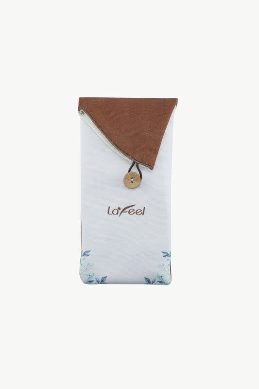 Lafeel Gesichts- und Augenpinsel-Set mit Tasche
