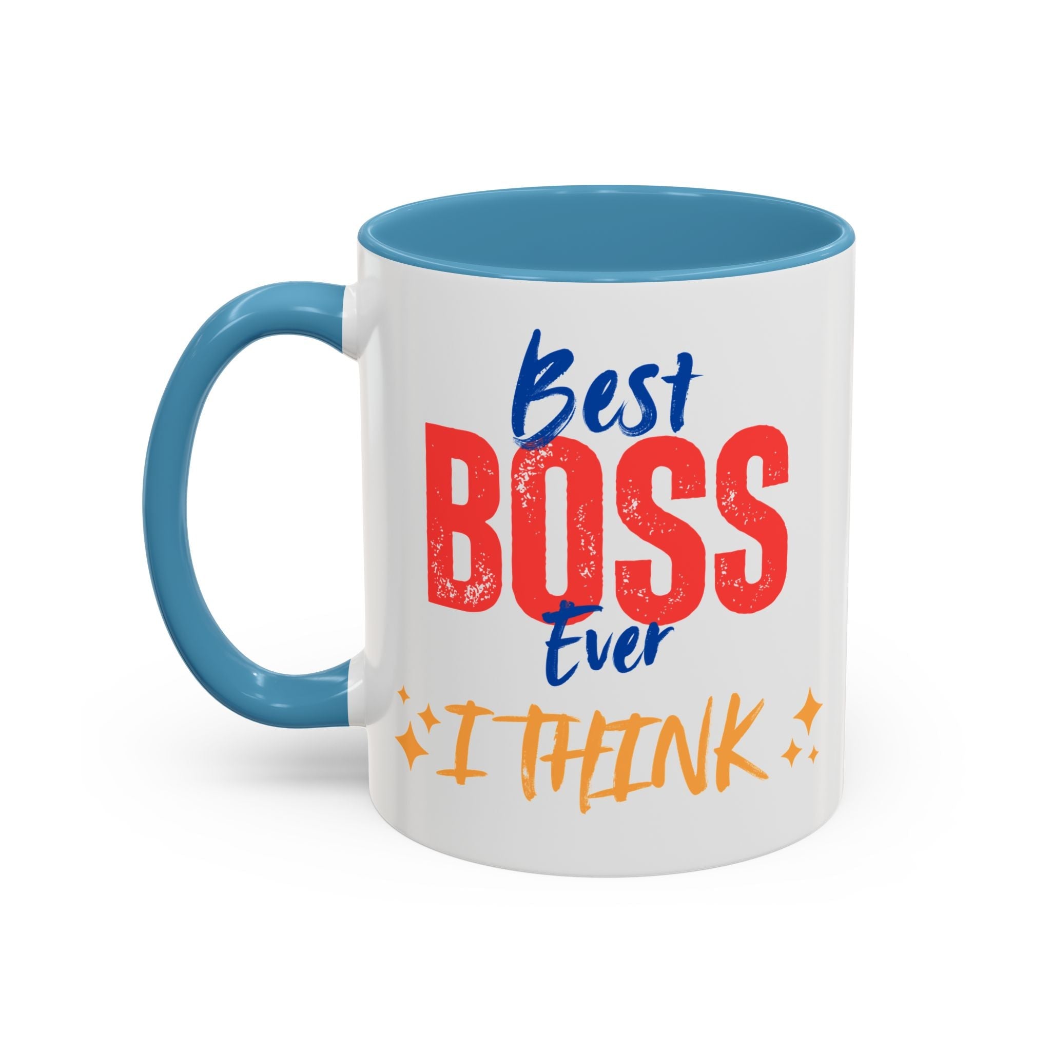 Bester Chef aller Zeiten Akzent-Kaffeetasse - Perfektes Geschenk zum Tag des Chefs, Büro-Dekoration, Motivierendes Trinkgeschirr, Lustige Kaffeetasse