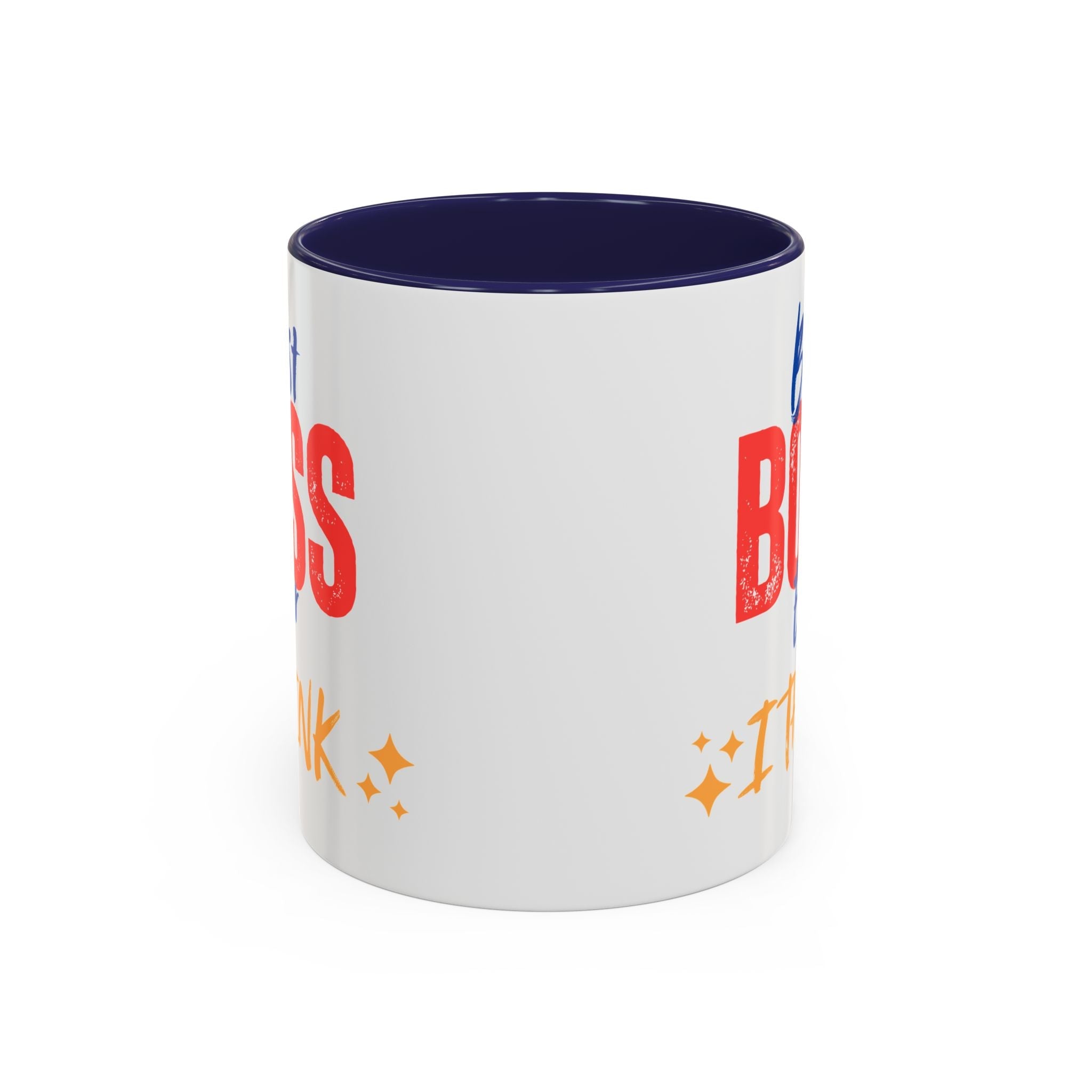 Bester Chef aller Zeiten Akzent-Kaffeetasse - Perfektes Geschenk zum Tag des Chefs, Büro-Dekoration, Motivierendes Trinkgeschirr, Lustige Kaffeetasse