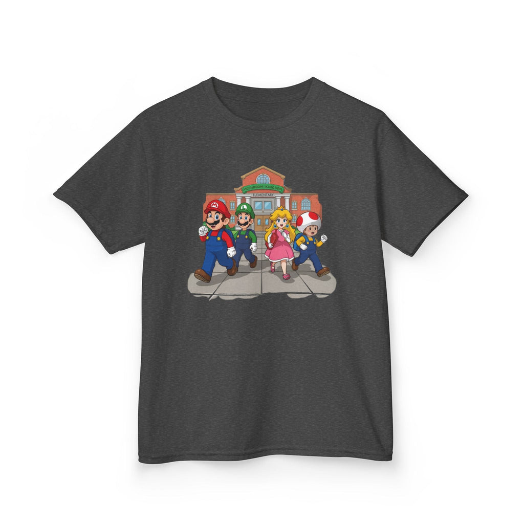 T-shirt de super-héros pour enfants pour des aventures ludiques, t-shirt à imprimé inspiré, vêtements amusants pour enfants, cadeau d'anniversaire, usage quotidien
