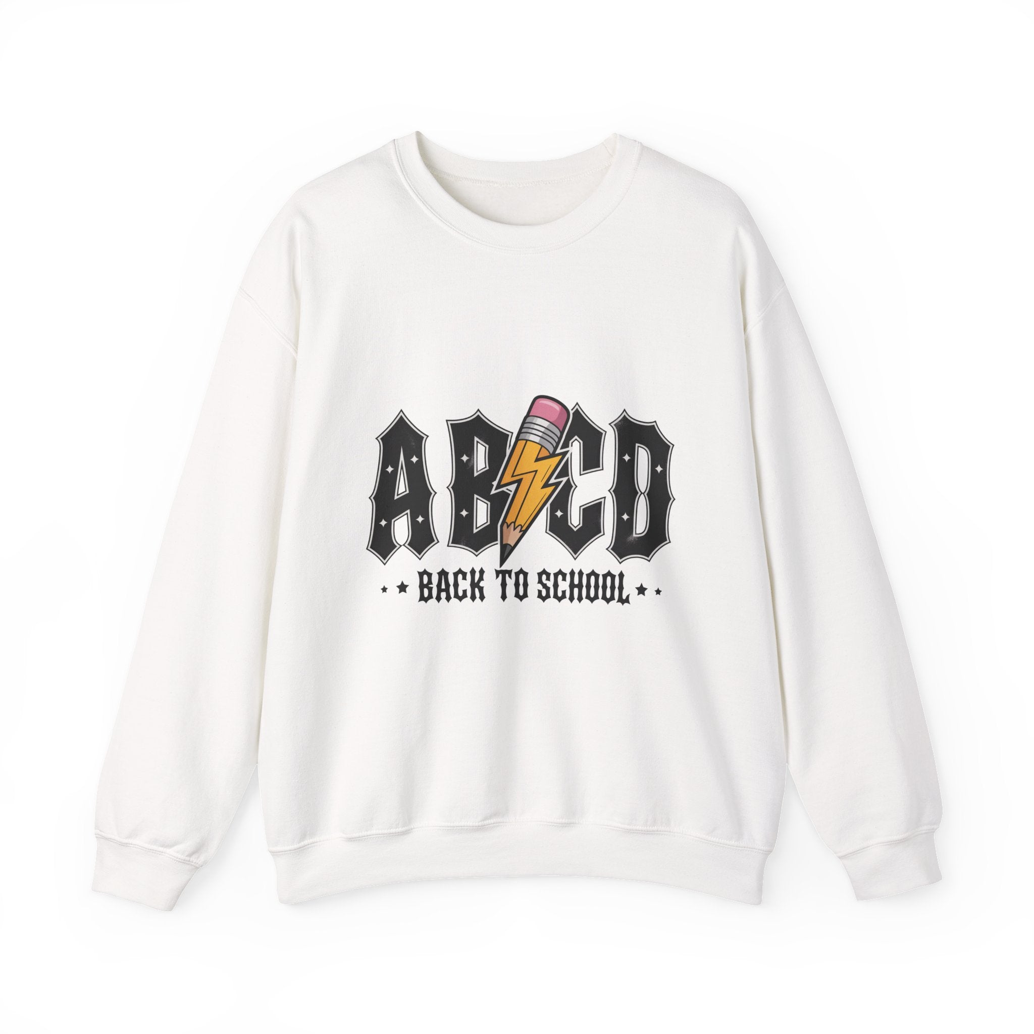 Sweat-shirt ras du cou de rentrée scolaire, Sweat-shirt unisexe, Pull léger, Vêtement scolaire, Cadeau pour enseignant, Mode tendance