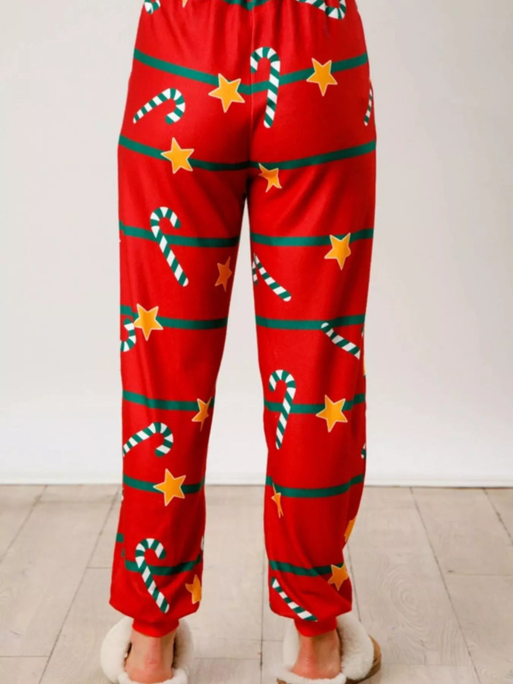 Ensemble de pyjama de Noël manches longues et pantalon