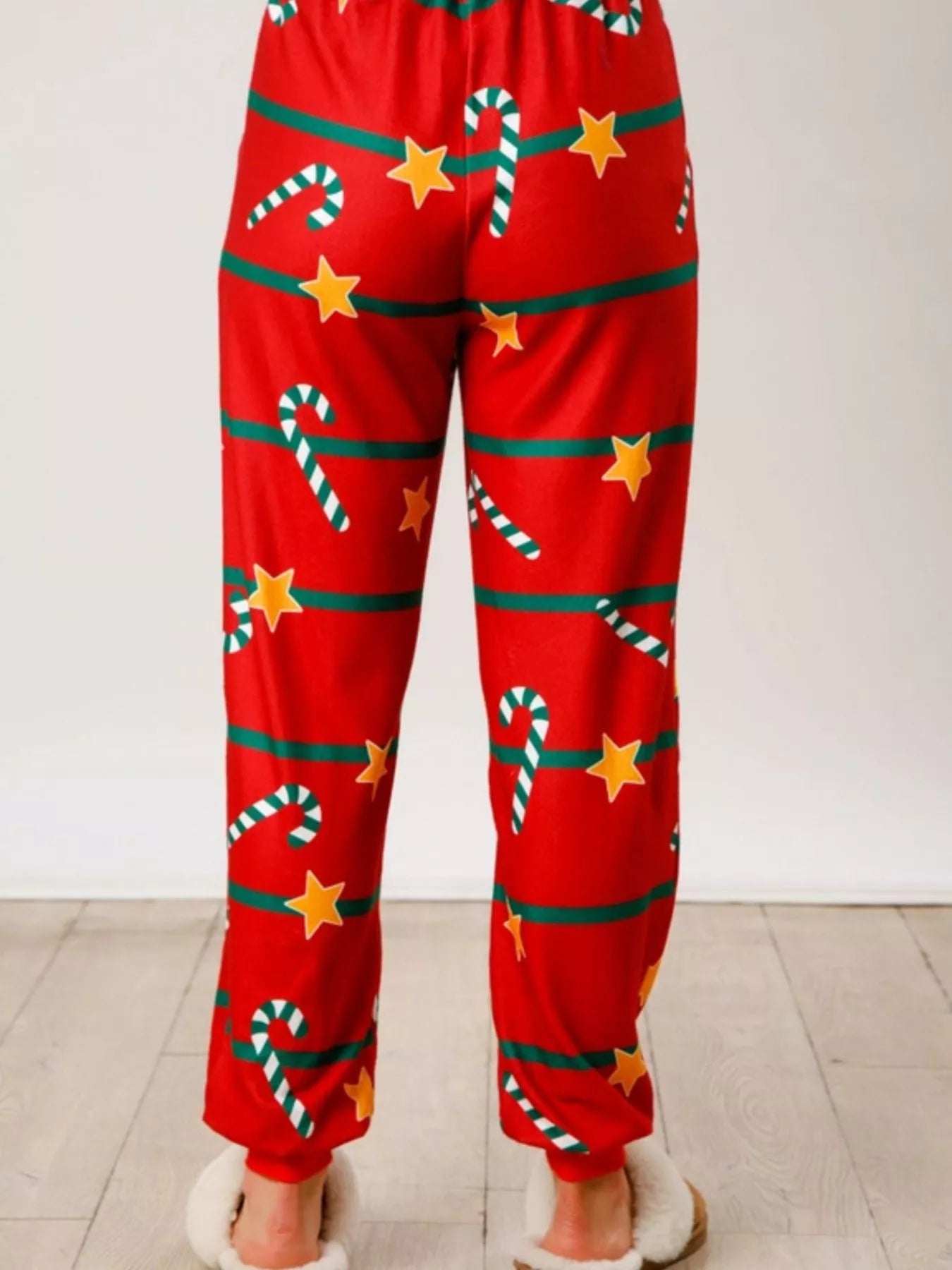 Ensemble de pyjama de Noël manches longues et pantalon