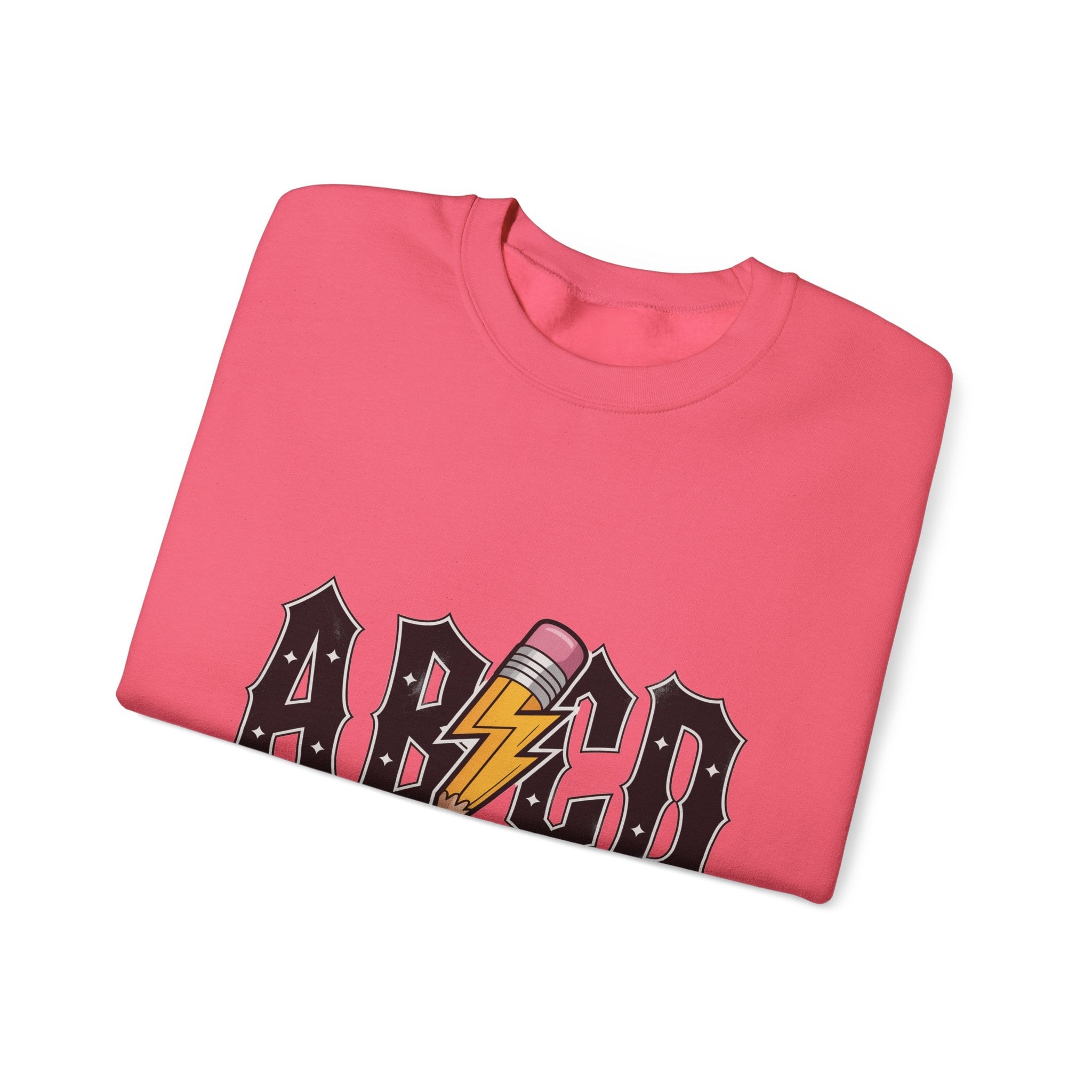 Back to School Rundhals-Sweatshirt, Unisex-Sweatshirt, Leichter Pullover, Schulkleidung, Lehrergeschenk, Trendige Mode