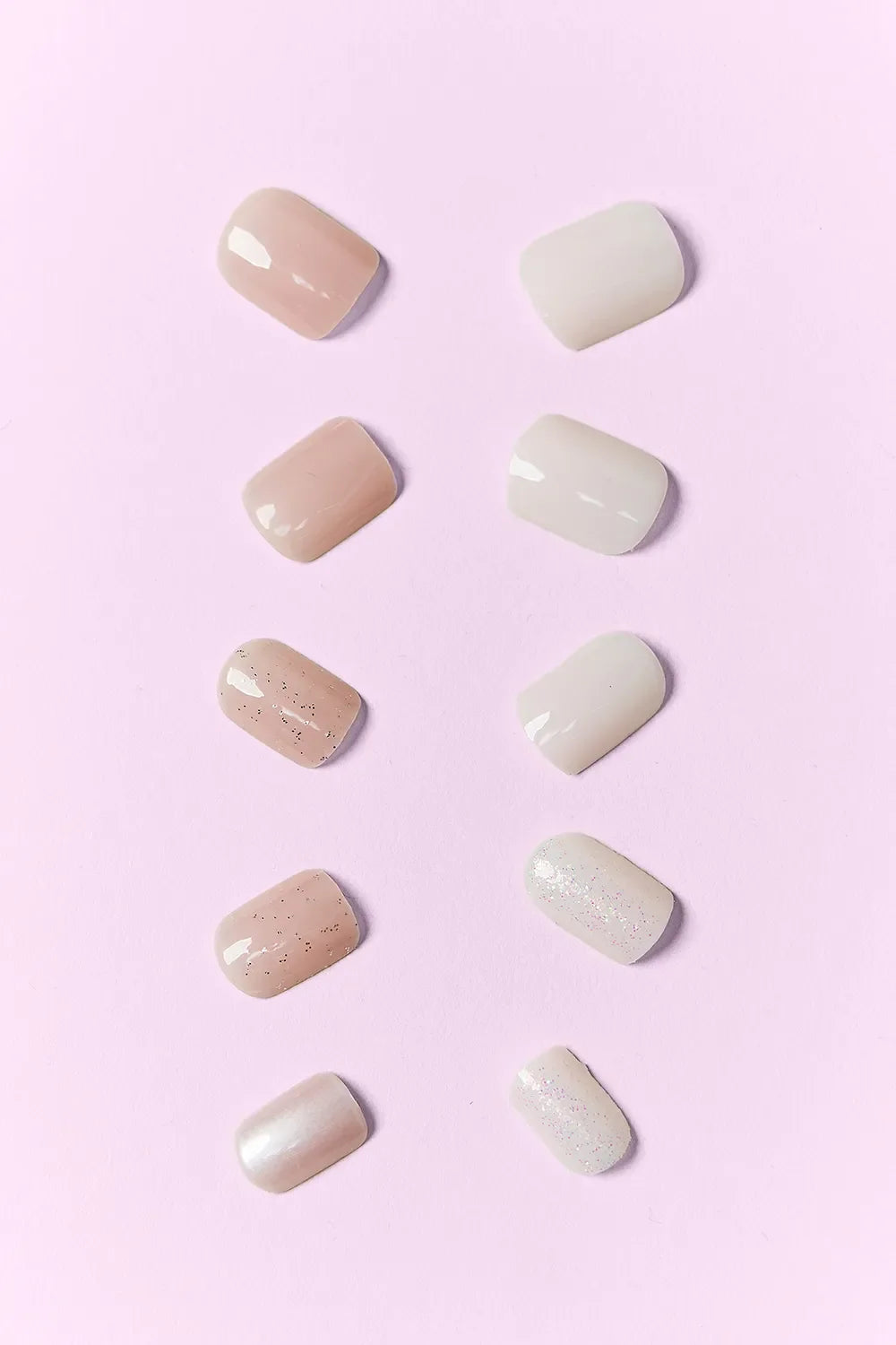 SO PINK BEAUTY Faux Ongles Autocollants 2 Paquets