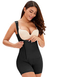 Full Size Side Zip Up Shapewear mit breiten Trägern
