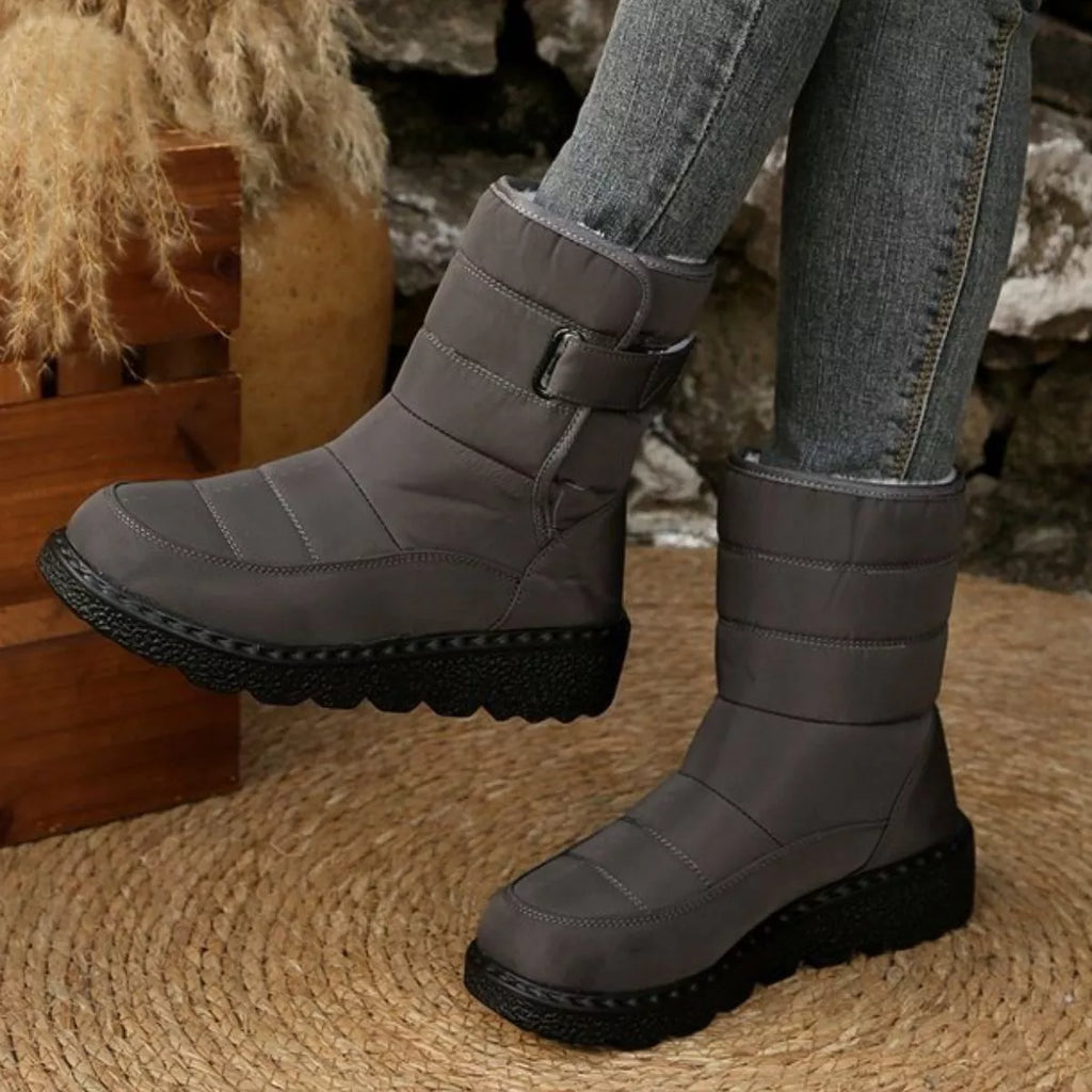 Bottes de neige imperméables et chaudes