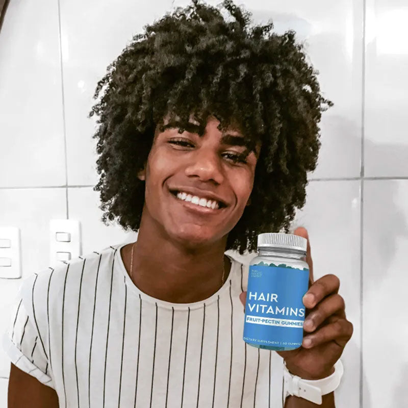 Gummies capillaires à la biotine pour la pousse des cheveux