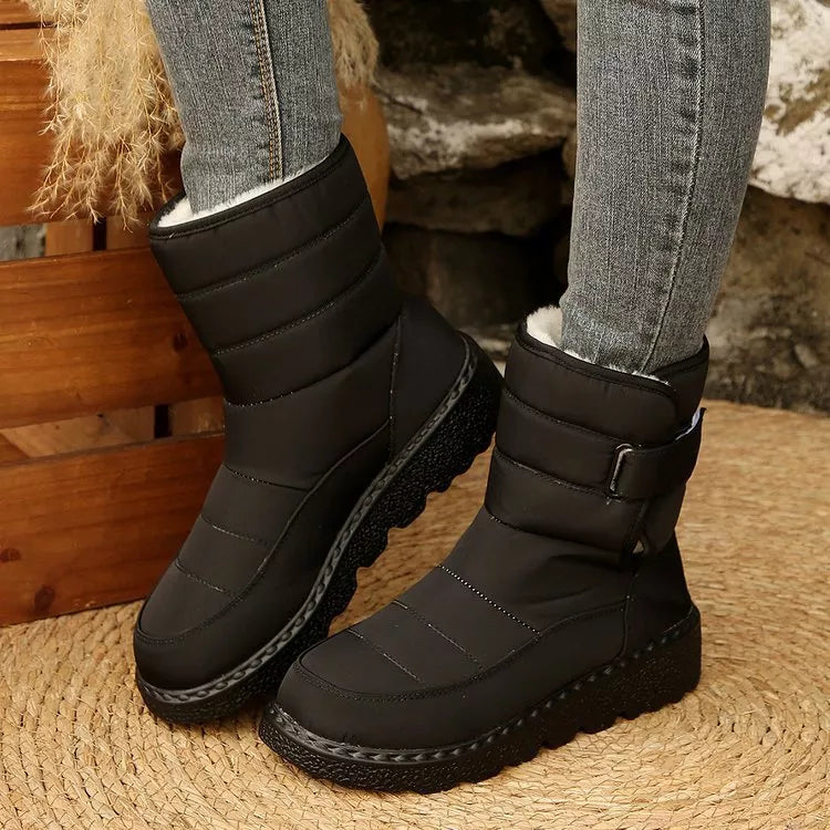 Bottes de neige imperméables et chaudes