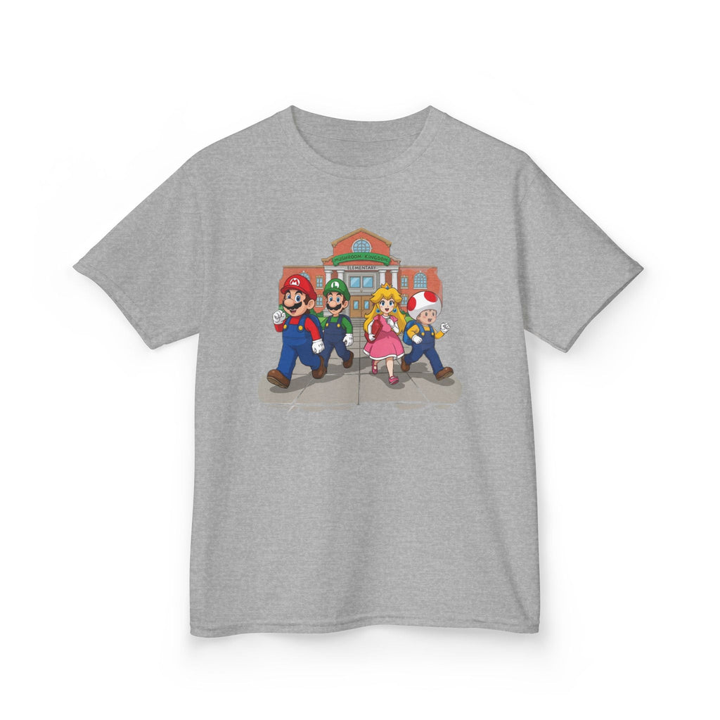 T-shirt de super-héros pour enfants pour des aventures ludiques, t-shirt à imprimé inspiré, vêtements amusants pour enfants, cadeau d'anniversaire, usage quotidien