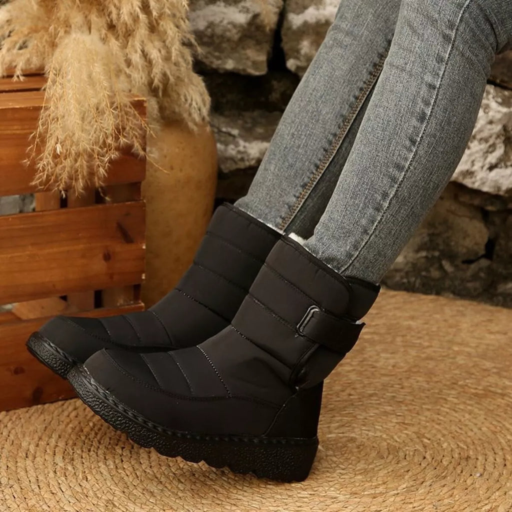 Bottes de neige imperméables et chaudes