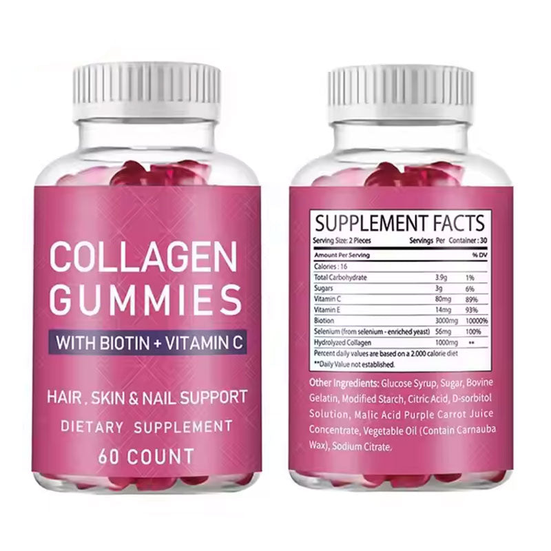 Kollagen-Gummibärchen-Gummibärchen-Biotin