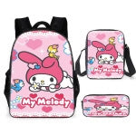 Neue Cartoon-Schultasche mit Aufdruck, individuelle Büchertasche, hochwertige Rucksäcke, Federmäppchen, Kindertaschen für Mädchen