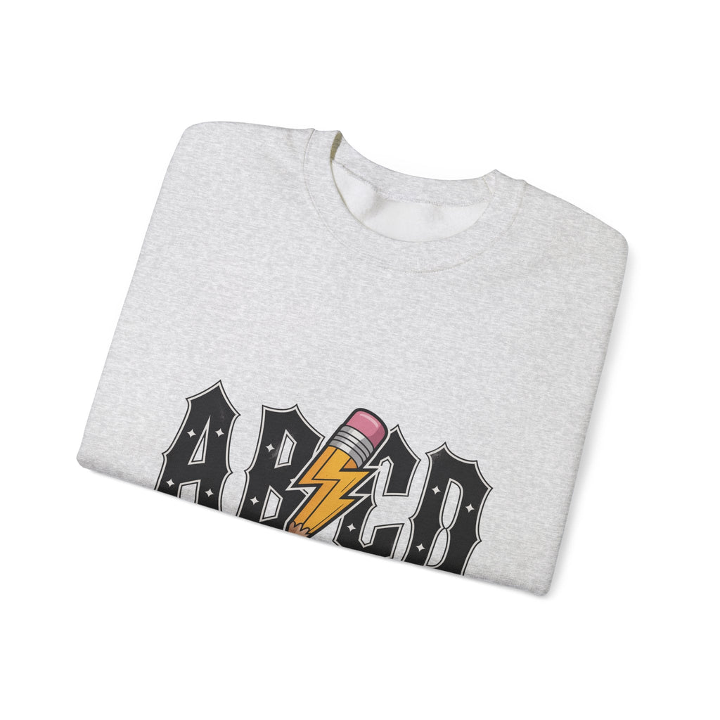 Back to School Rundhals-Sweatshirt, Unisex-Sweatshirt, Leichter Pullover, Schulkleidung, Lehrergeschenk, Trendige Mode