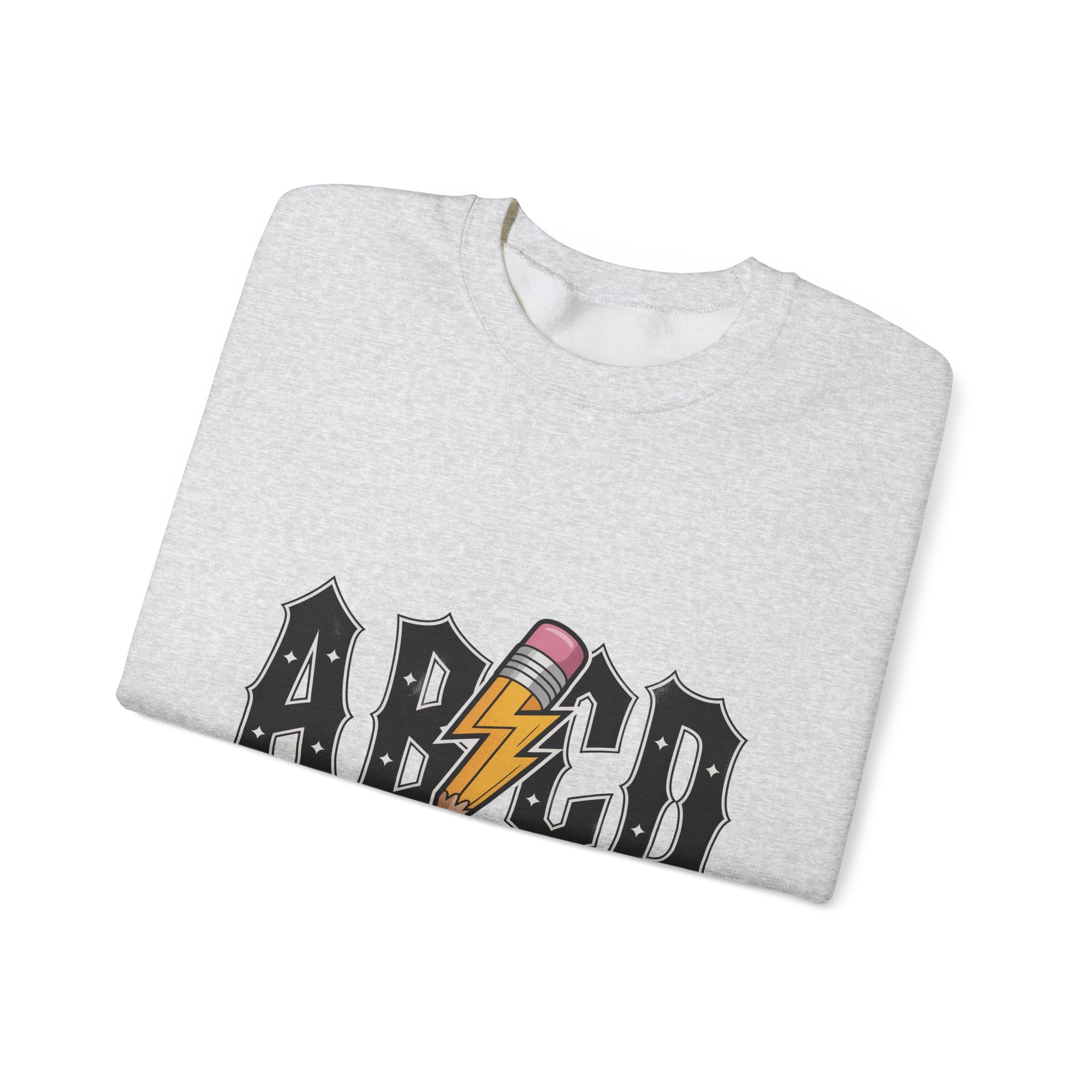 Back to School Rundhals-Sweatshirt, Unisex-Sweatshirt, Leichter Pullover, Schulkleidung, Lehrergeschenk, Trendige Mode