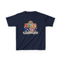 T-shirt de super-héros pour enfants pour des aventures ludiques, t-shirt à imprimé inspiré, vêtements amusants pour enfants, cadeau d'anniversaire, usage quotidien