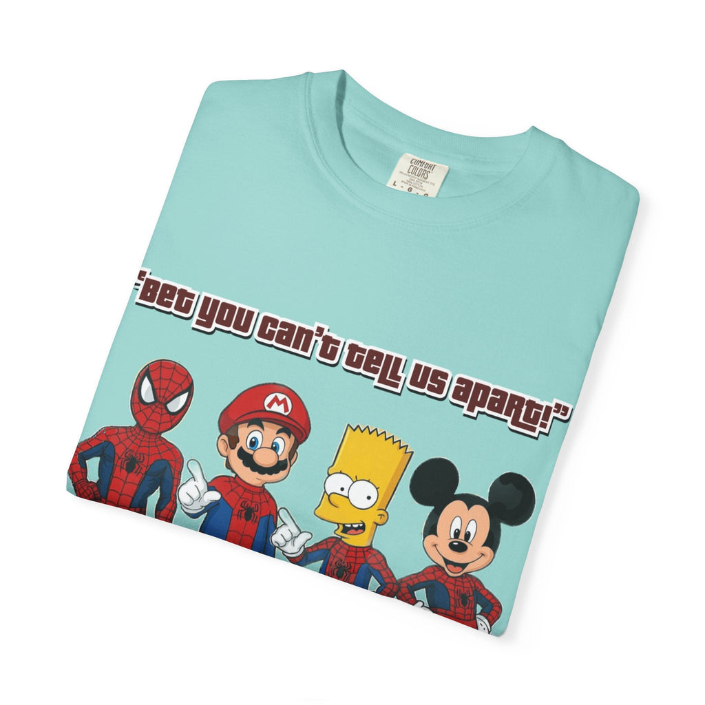 Lustiges Guess Cartoon Tribute Unisex T-Shirt, Fun Grafik-T-Shirt, Perfektes Geschenk für Kinder & Erwachsene, Familien-Bonding, Geburtstag, Freizeitkleidung
