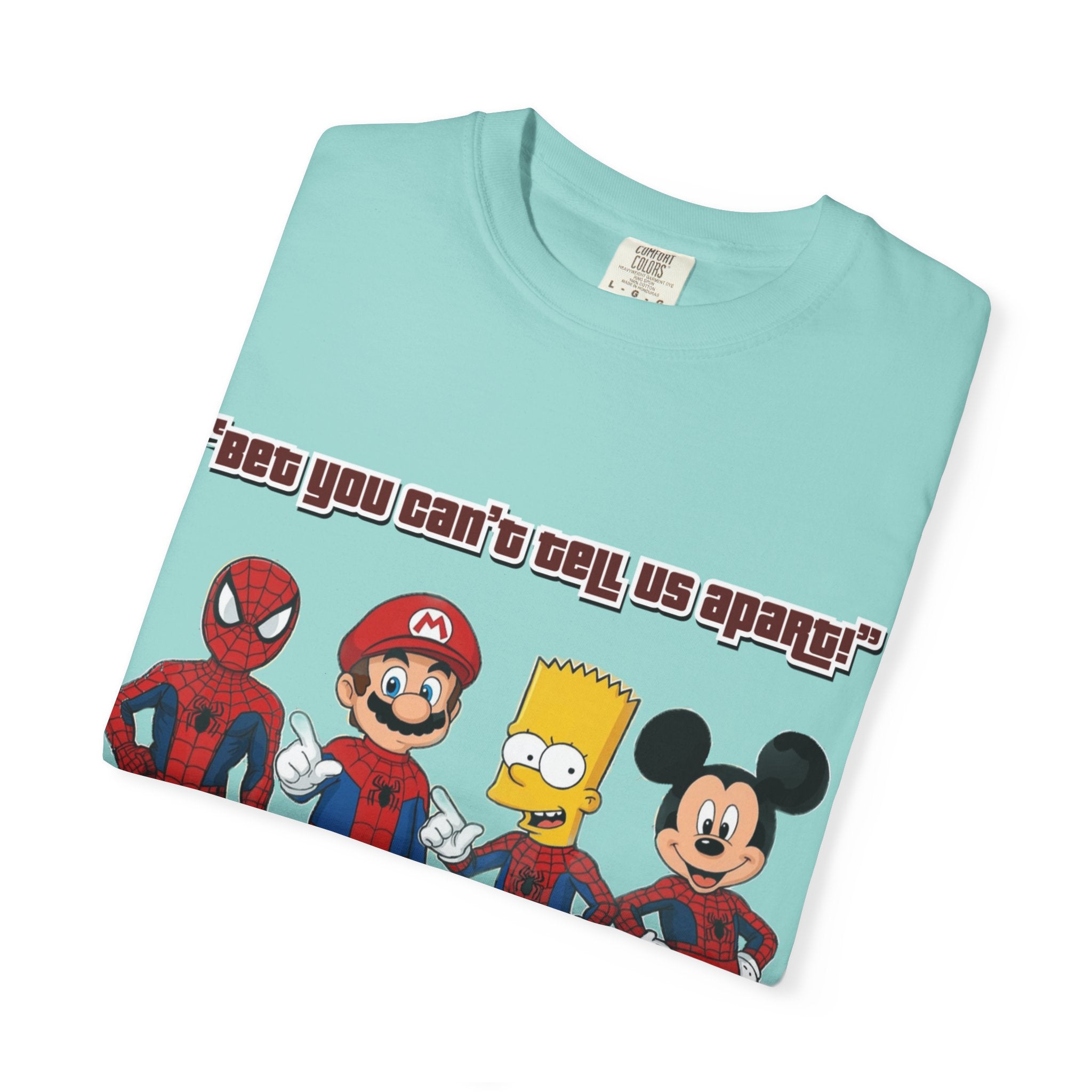 Lustiges Guess Cartoon Tribute Unisex T-Shirt, Fun Grafik-T-Shirt, Perfektes Geschenk für Kinder & Erwachsene, Familien-Bonding, Geburtstag, Freizeitkleidung