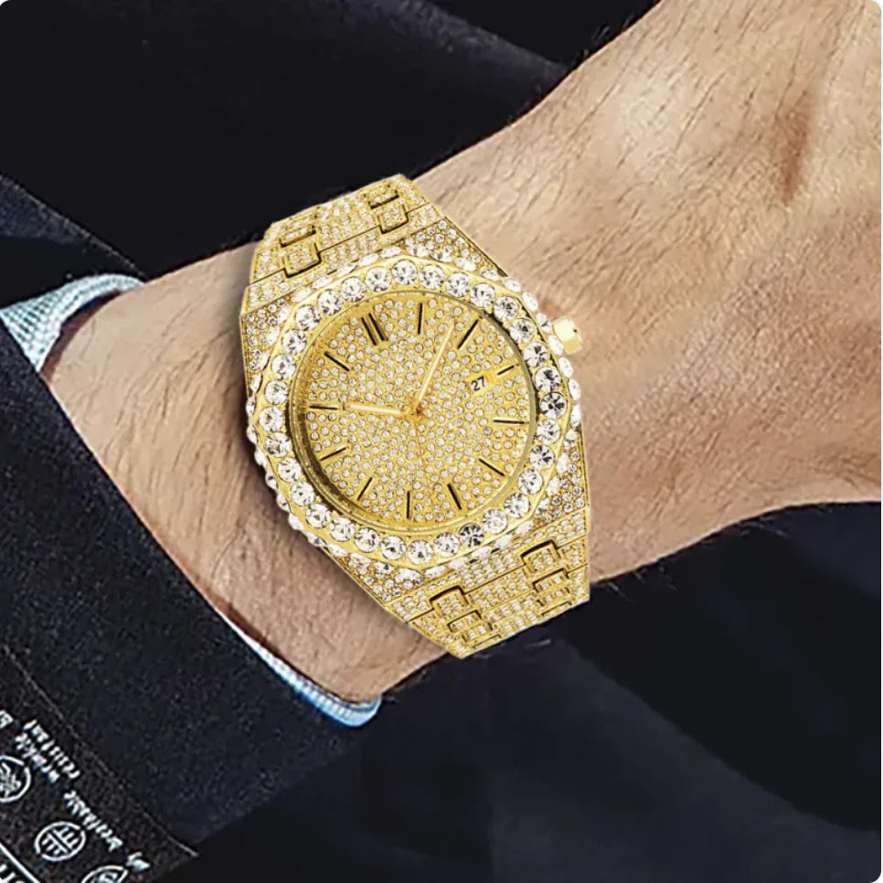 Montre à quartz pour hommes « Diamond Starry »