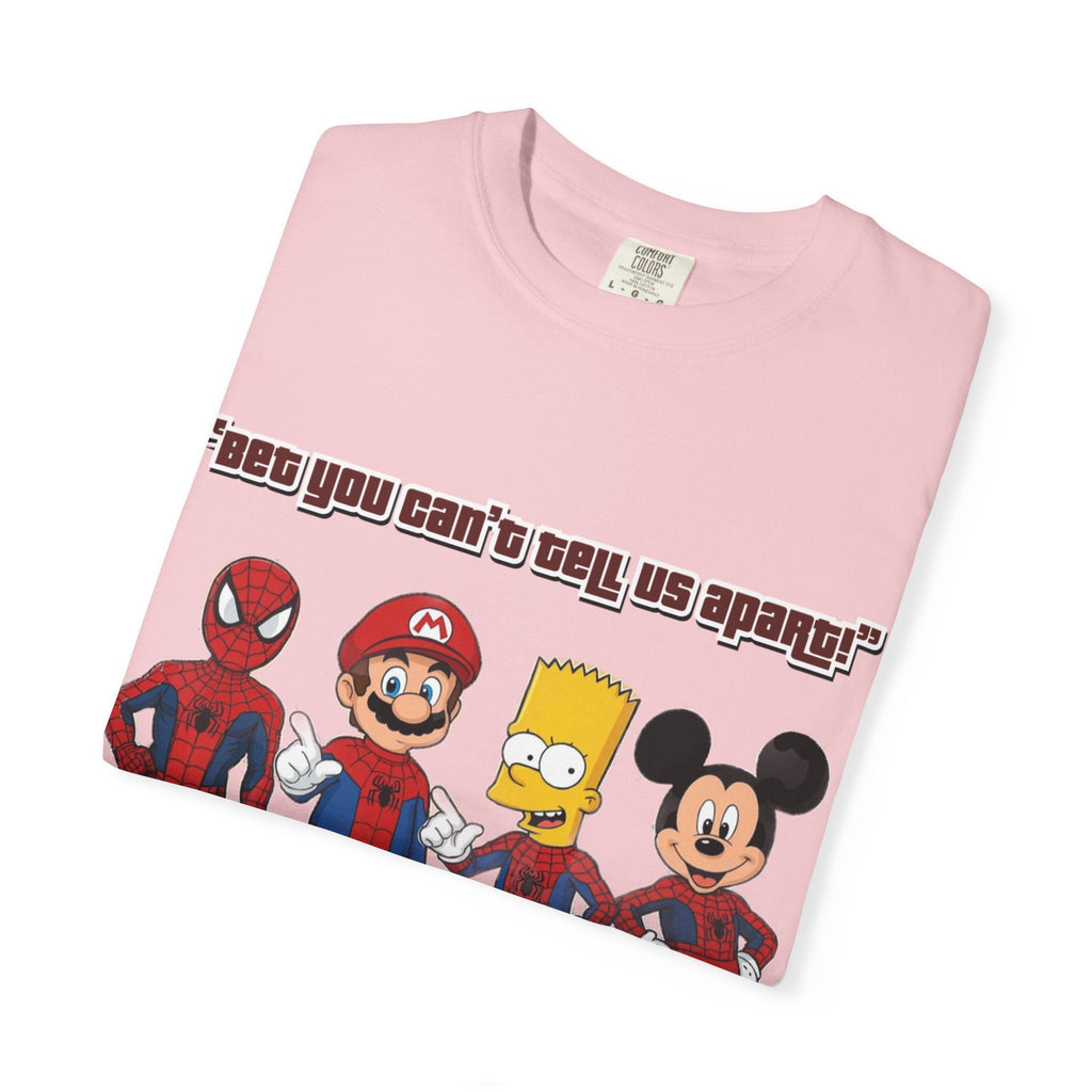 Lustiges Guess Cartoon Tribute Unisex T-Shirt, Fun Grafik-T-Shirt, Perfektes Geschenk für Kinder & Erwachsene, Familien-Bonding, Geburtstag, Freizeitkleidung