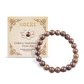 Golddraht Sandelholzperle Hand Täglicher Trageschmuck Schlicht Mode 100 mit dekorativem Holzperlenarmband