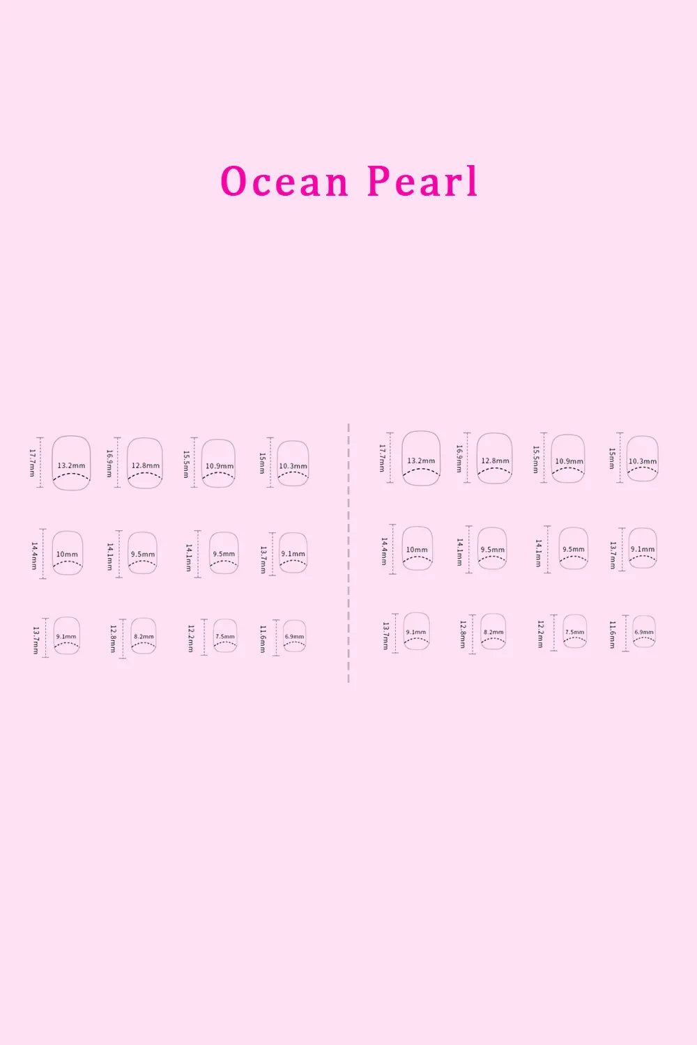 SO PINK BEAUTY Faux Ongles Autocollants 2 Paquets
