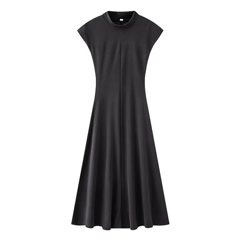 Frühlings-Pullover für Damen, schulterfrei, ärmellos, schlankmachendes Strickkleid