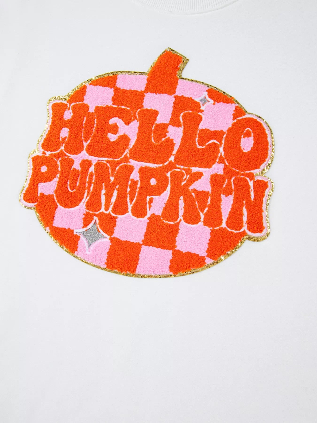 Halloween Kürbis-Muster Langarm-Sweatshirt