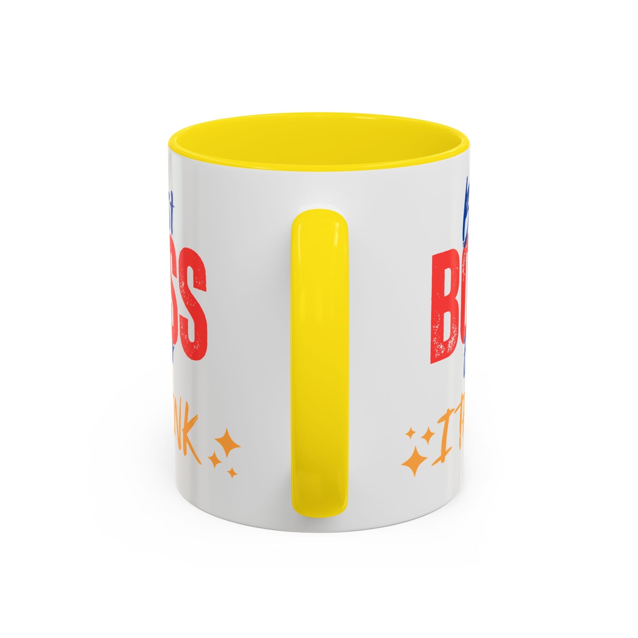 Bester Chef aller Zeiten Akzent-Kaffeetasse - Perfektes Geschenk zum Tag des Chefs, Büro-Dekoration, Motivierendes Trinkgeschirr, Lustige Kaffeetasse