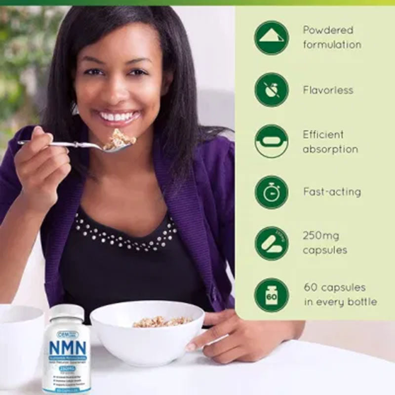 N.M.N Kapseln Anti-Aging Kapseln Nicotinamid-Mononukleotid Kapseln