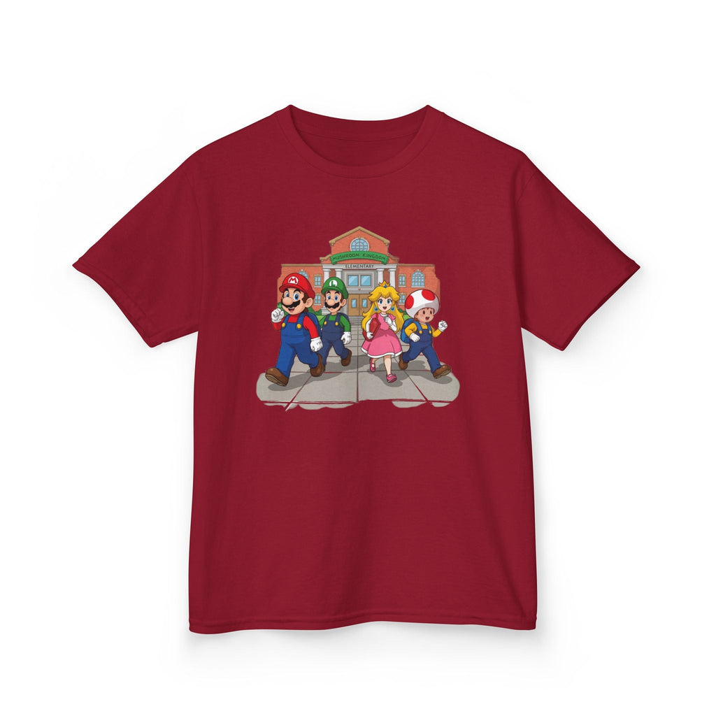 T-shirt de super-héros pour enfants pour des aventures ludiques, t-shirt à imprimé inspiré, vêtements amusants pour enfants, cadeau d'anniversaire, usage quotidien