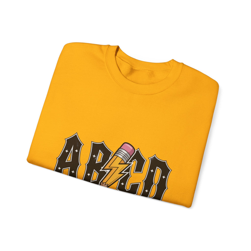 Back to School Rundhals-Sweatshirt, Unisex-Sweatshirt, Leichter Pullover, Schulkleidung, Lehrergeschenk, Trendige Mode