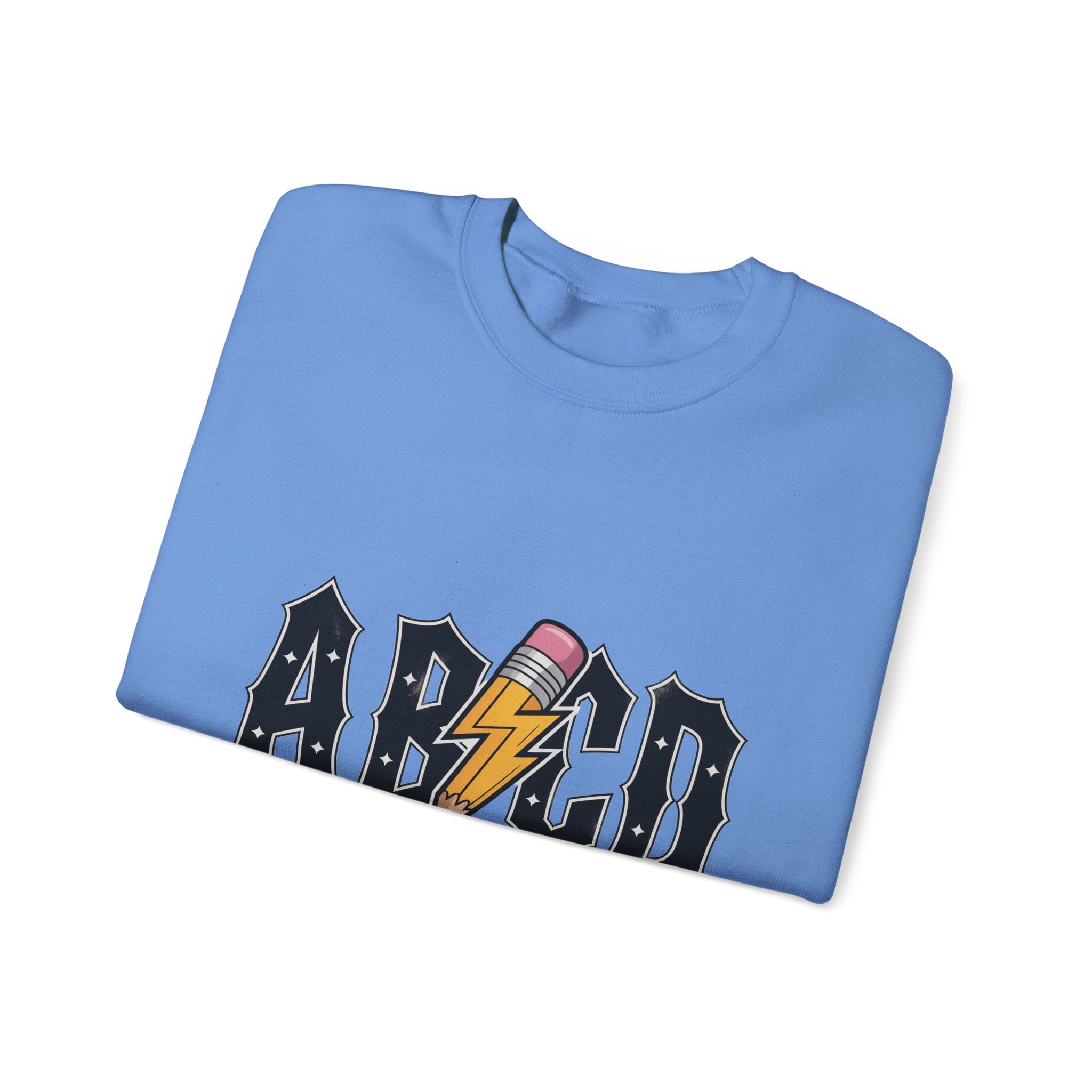 Back to School Rundhals-Sweatshirt, Unisex-Sweatshirt, Leichter Pullover, Schulkleidung, Lehrergeschenk, Trendige Mode