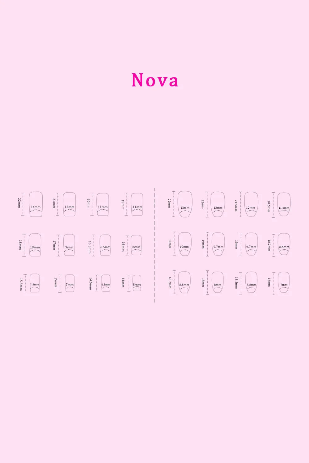 SO PINK BEAUTY Faux Ongles Autocollants 2 Paquets