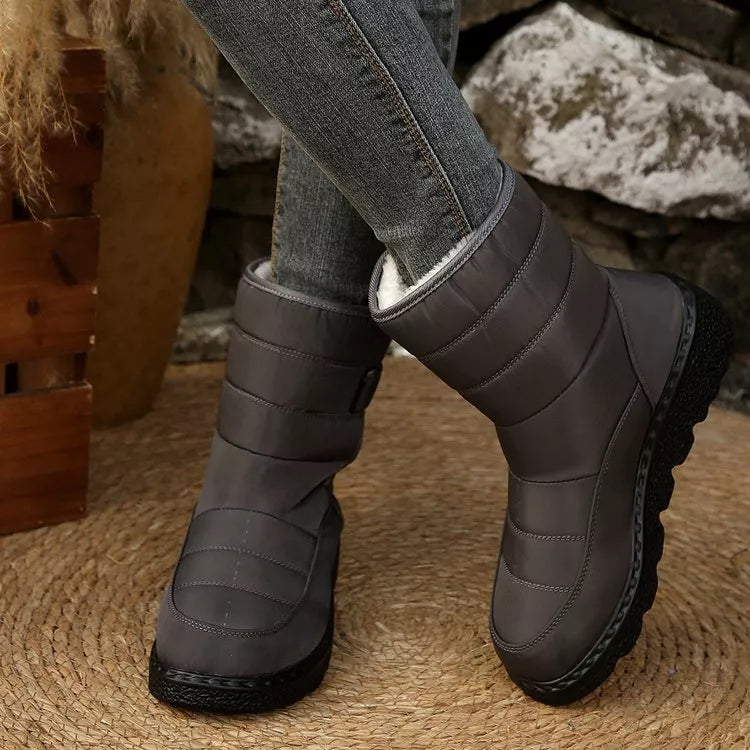 Bottes de neige imperméables et chaudes