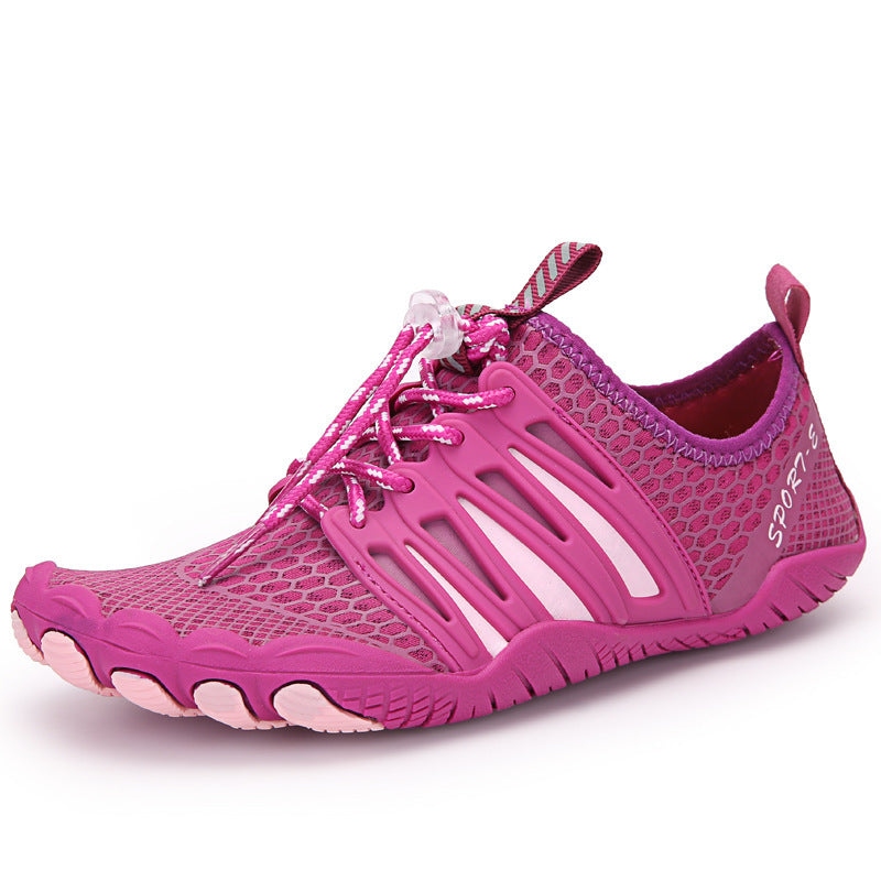 Neue Fünf-Finger-Schuhe Paar Upstream-Schuhe Tauch-Schnorchel-Schuhe Leichte Watschuhe Outdoor-Strand Damen- und Herren-Schwimmschuhe