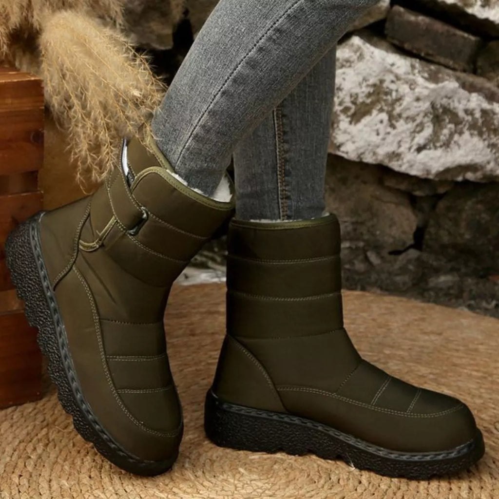 Bottes de neige imperméables et chaudes