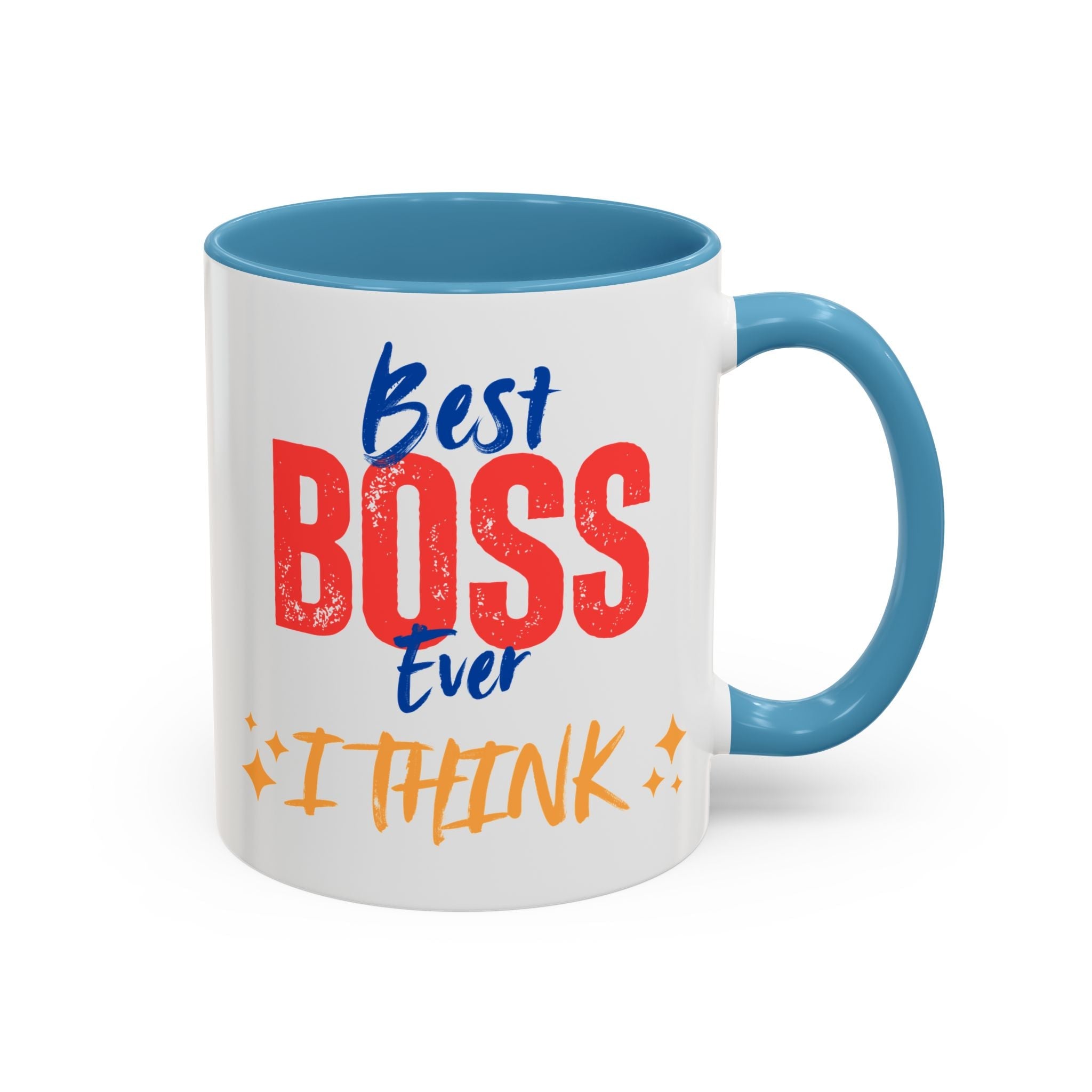 Bester Chef aller Zeiten Akzent-Kaffeetasse - Perfektes Geschenk zum Tag des Chefs, Büro-Dekoration, Motivierendes Trinkgeschirr, Lustige Kaffeetasse