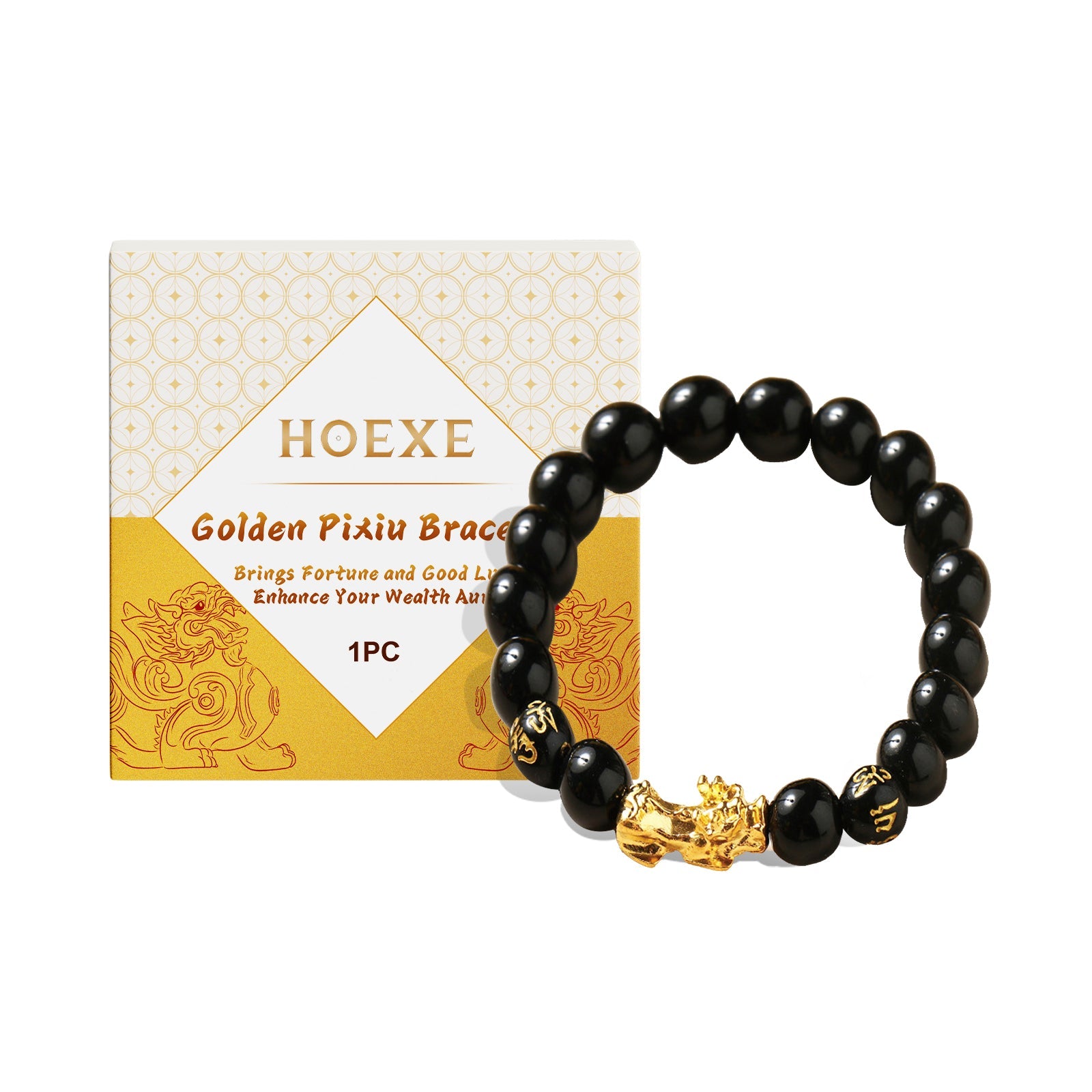 Gold Pixiu Perlenarmband Wunderschöne Bedeutung Für Männliche Und Weibliche Paare Handkette Mode Elegante Kollokationsaccessoires