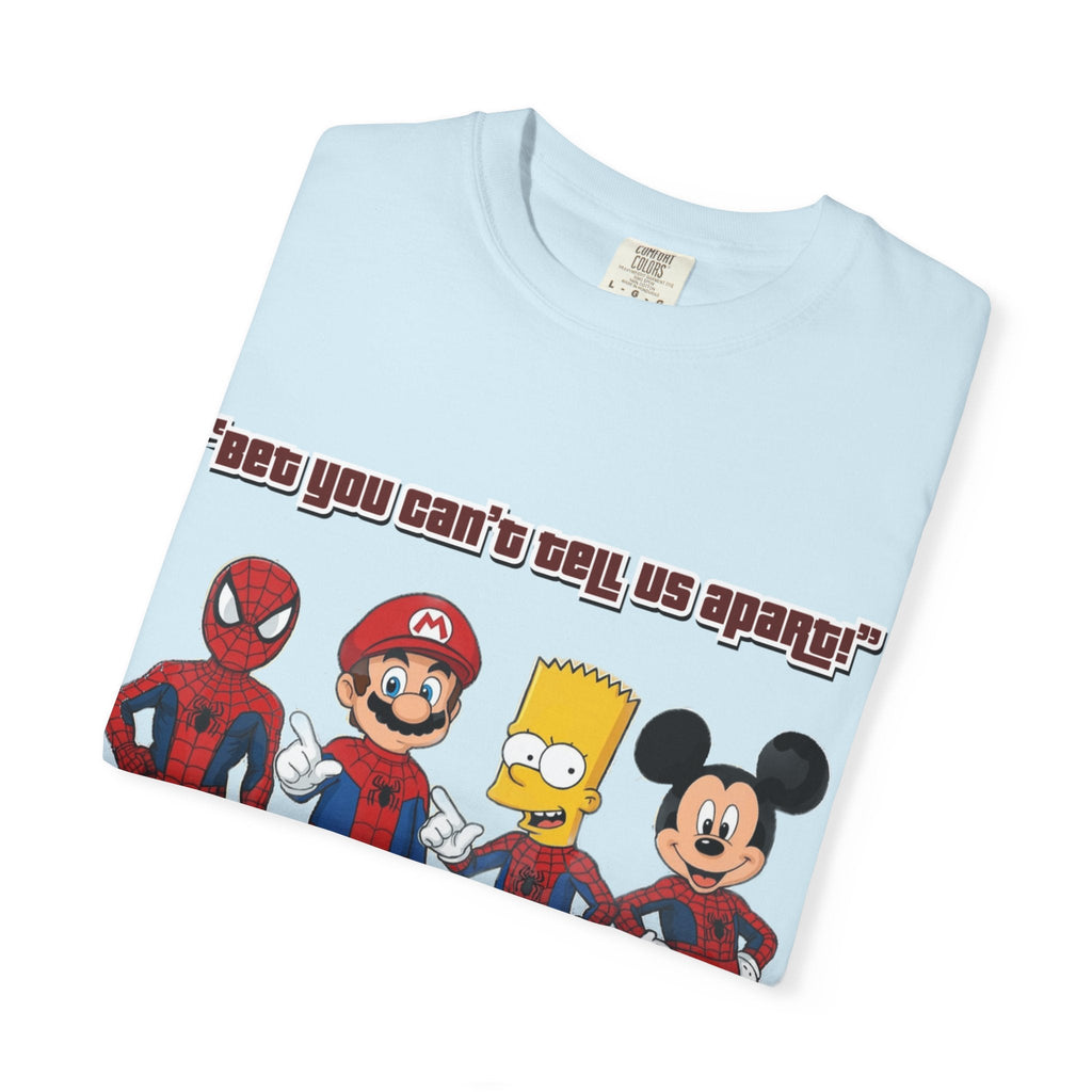Lustiges Guess Cartoon Tribute Unisex T-Shirt, Fun Grafik-T-Shirt, Perfektes Geschenk für Kinder & Erwachsene, Familien-Bonding, Geburtstag, Freizeitkleidung