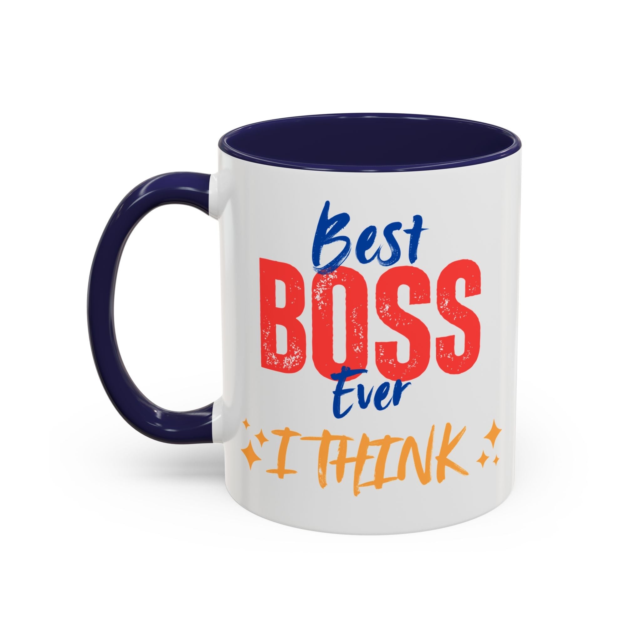 Bester Chef aller Zeiten Akzent-Kaffeetasse - Perfektes Geschenk zum Tag des Chefs, Büro-Dekoration, Motivierendes Trinkgeschirr, Lustige Kaffeetasse