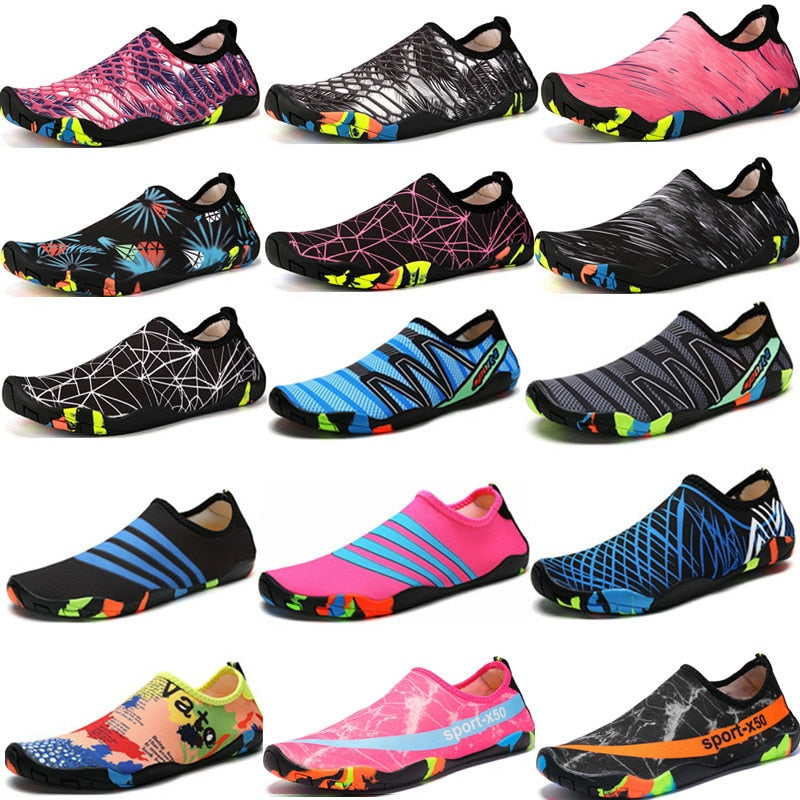 Schwimm-Wasserschuhe Aqua Schuhe Herren Damen Strand Campingschuhe