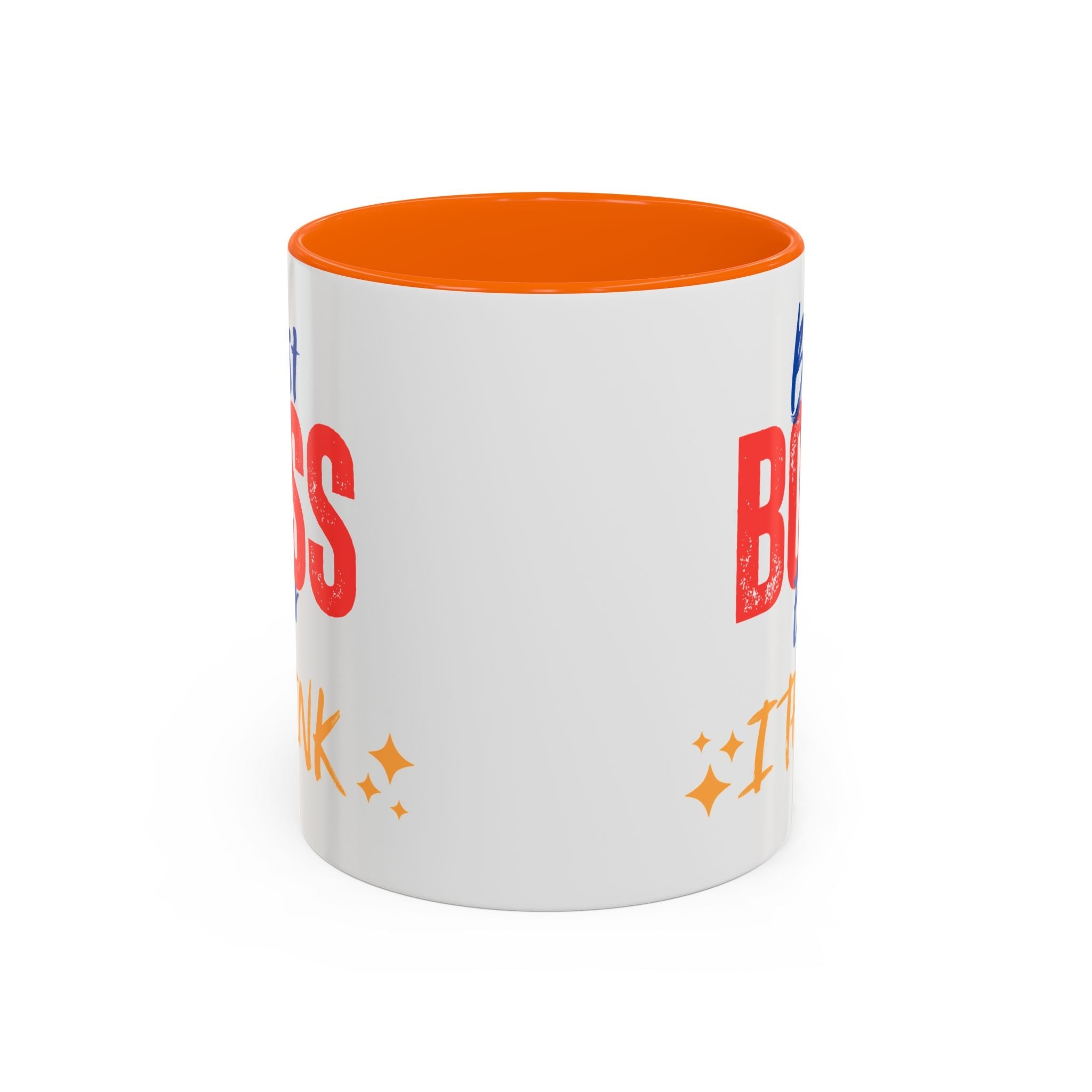 Bester Chef aller Zeiten Akzent-Kaffeetasse - Perfektes Geschenk zum Tag des Chefs, Büro-Dekoration, Motivierendes Trinkgeschirr, Lustige Kaffeetasse