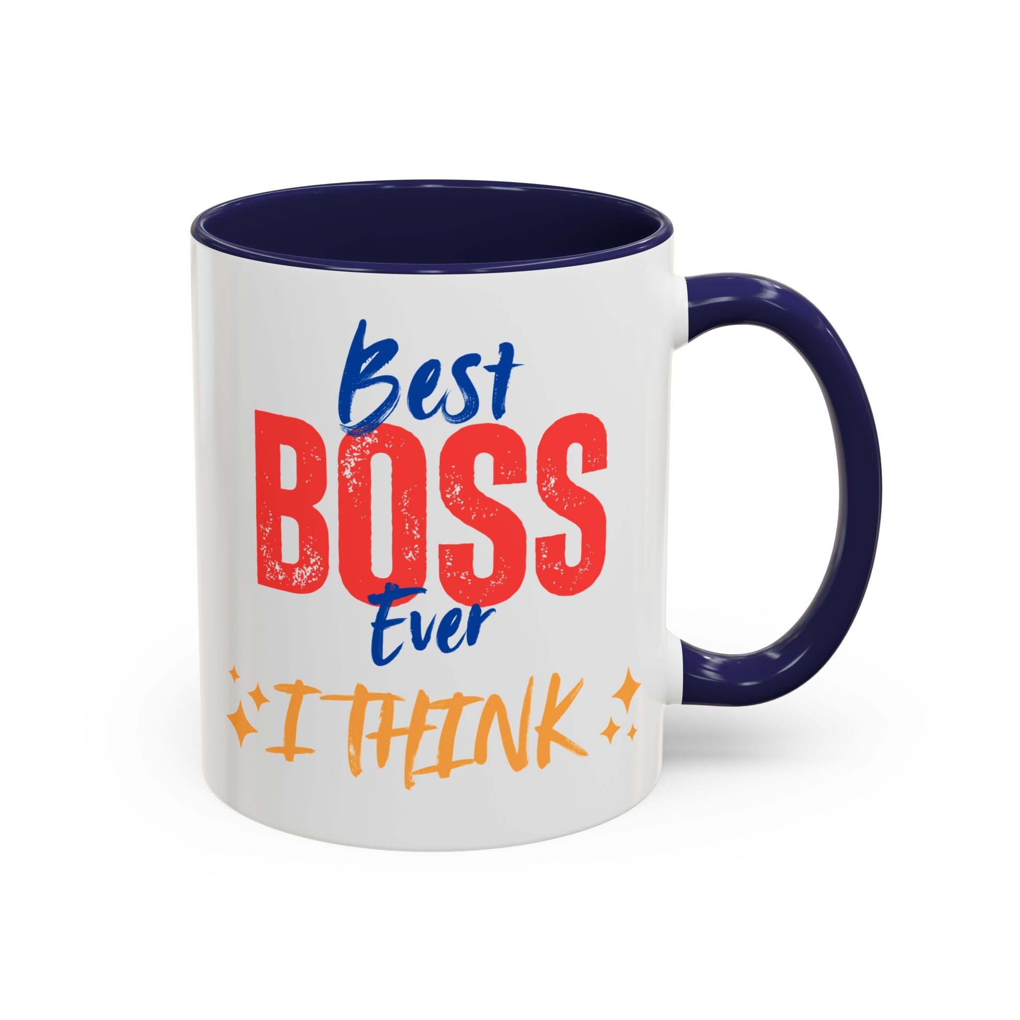 Bester Chef aller Zeiten Akzent-Kaffeetasse - Perfektes Geschenk zum Tag des Chefs, Büro-Dekoration, Motivierendes Trinkgeschirr, Lustige Kaffeetasse