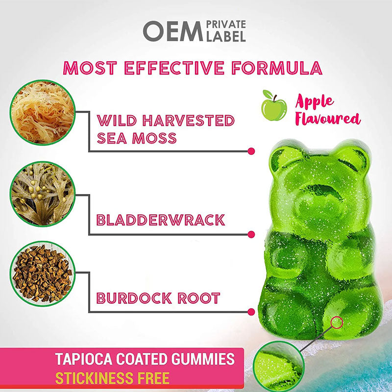 Gummies aux algues Gummies aux algues Gummies vitaminées