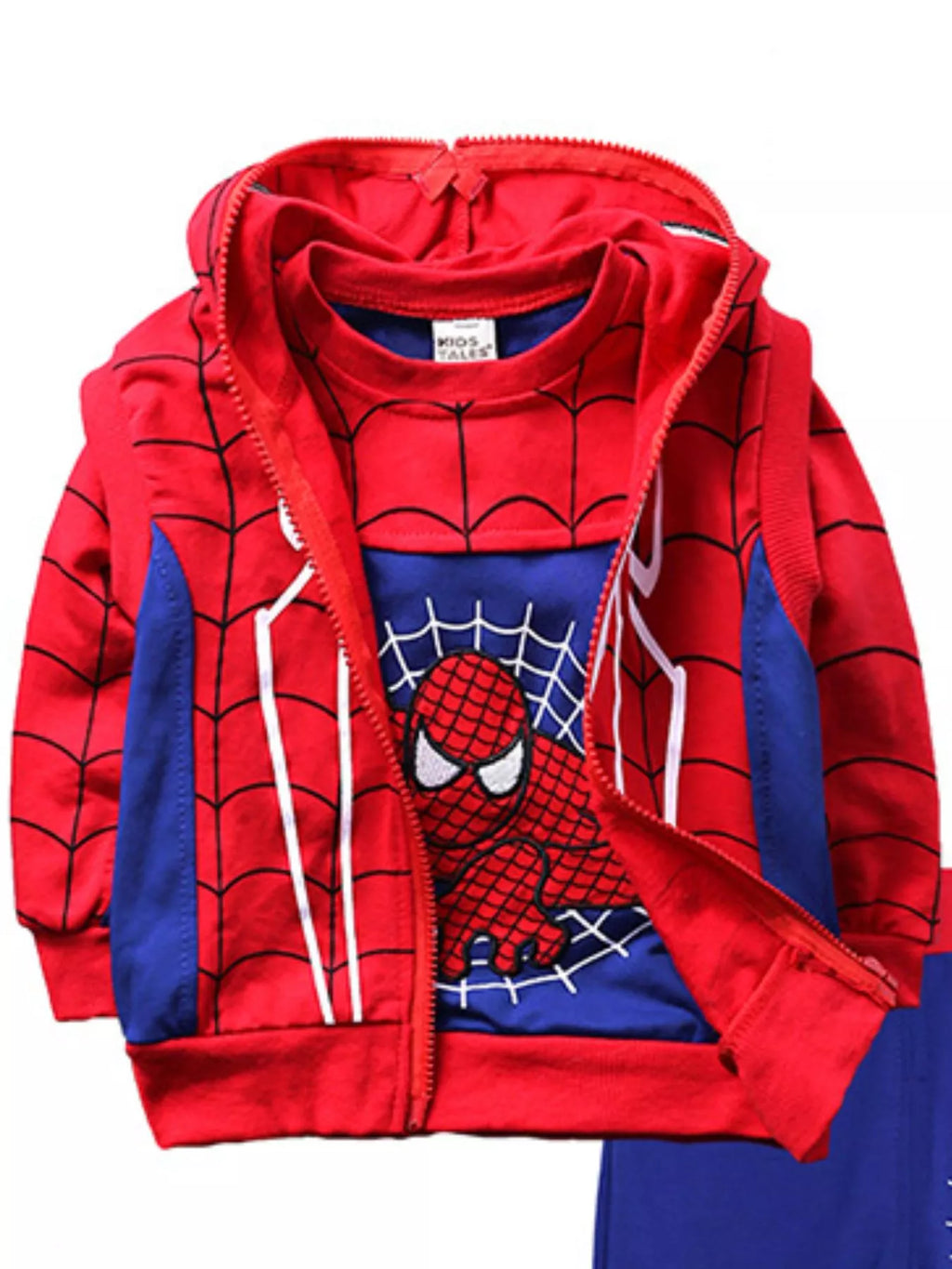 Kinder Spiderman 3-teiliges Outfit-Set